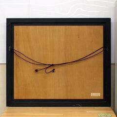 真作 額装ミックスドメディア マーティロ・マヌキアン 「愛の反映