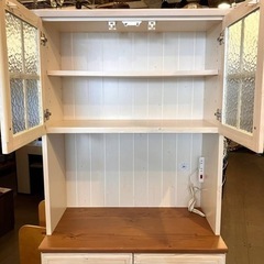売約済》ニトリ NITORI 食器棚 カップボード レンジボード レンジ台 