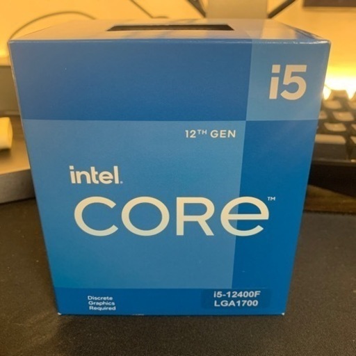 ※2/2までCpu Core i5-12400f 未開封品　17000円