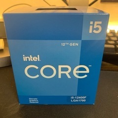※2/2までCpu Core i5-12400f 未開封品　17...