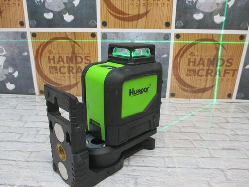 HUEPar　LR-5RG　グリーンレーザー墨出し器　中古品　専用袋付　※ボタン潰れあり※(写真5枚目)　【ハンズクラフト宜野湾】 HUEPar LR-5RG グリーンレーザー墨出し器 中古品 専用袋付 ※ボタン潰れ