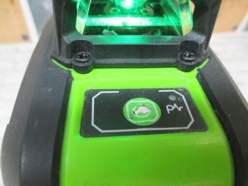 HUEPar LR-5RG グリーンレーザー墨出し器 中古品 専用袋付 ※ボタン潰れ
