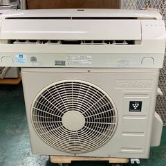 K05113　シャープ　2016年製　中古エアコン　主に6畳用　冷房能力　2.2KW ／ 暖房能力　2.5KW