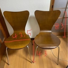 【値下げ】椅子2脚セット