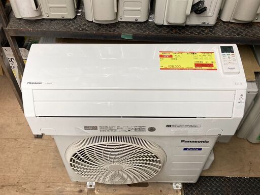 K05115　パナソニック　2018年製　中古エアコン　主に6畳用　冷房能力　2.2KW ／ 暖房能力　2.2KW