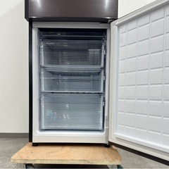 IPK172 シャープ 2ドア 冷凍冷蔵庫 280L SJ-PD28E-T 2018年 ブラウン系 プラズマクラスター 引き出しケース冷凍室 