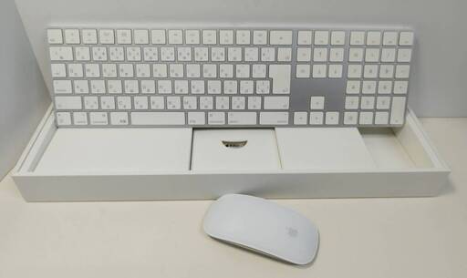 【Apple純正】テンキー付きキーボード(A1843)マウス(A1657)セット！