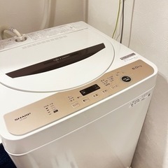 【ネット決済】SHARP 洗濯機 6kg