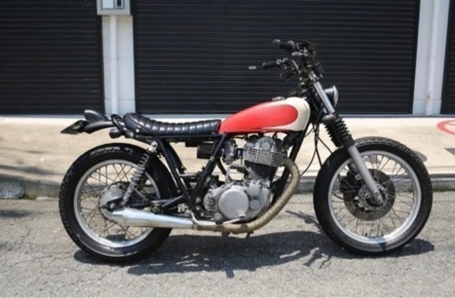 SR500 BRATSTYLEカスタム車両 Bratstyle SR500 - Pipeburn