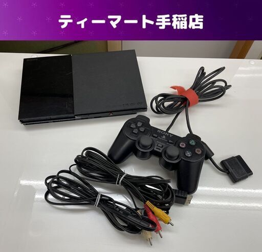 PS2 本体 薄型 SCPH-90000 ブラック SONY プレイステーション2 プレステ2 黒 PlayStation 札幌市手稲区