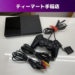PS2 本体 薄型 SCPH-90000 ブラック SONY プ...