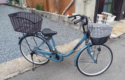 決まりました…ママチャリ 自転車 24 美品