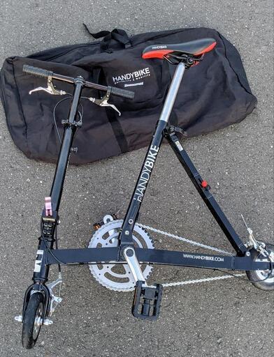 ハンディーバイク 6㌅BRIDGESTONE折り畳み自転車 HANDYBIKE
