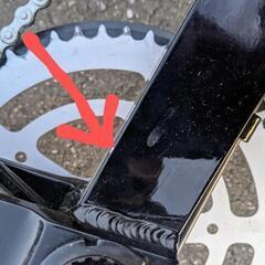 ハンディーバイク 6㌅BRIDGESTONE折り畳み自転車 HANDYBIKE