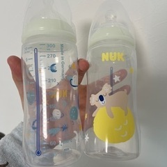 NUKの哺乳瓶2本セット(新品未使用＆試しただけの品)