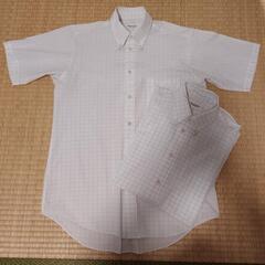 宮崎学園高校　男子半袖シャツ　Sサイズ2枚セット