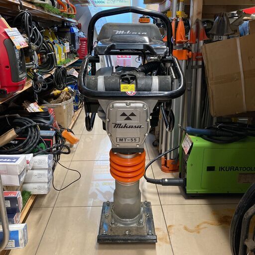 【中古】【動作OK】【店頭引取限定】mikasa 三笠 タンピングランマー MT-55H 143,000円（税込）