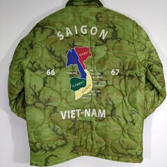 【新品・未使用】HOUSTON ヒューストン キルティング ベトナムジャケット ベトジャン tigger
