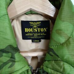 【新品・未使用】HOUSTON ヒューストン キルティング ベトナムジャケット ベトジャン tigger