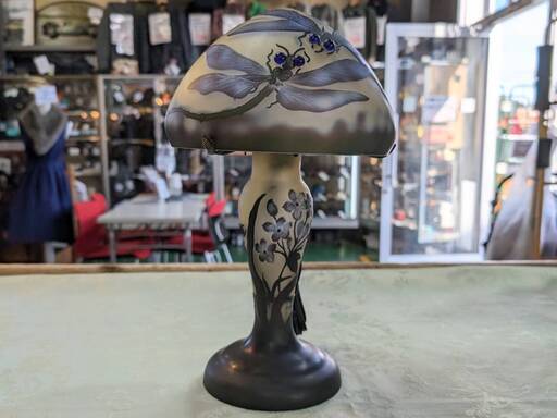 李成桂作 緑檀『龍上如意観音