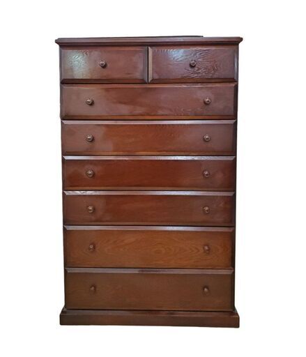 karimoku チェスト 4段 幅88×奥行45.5×高さ69.5cm FC3004NK ブラウン系