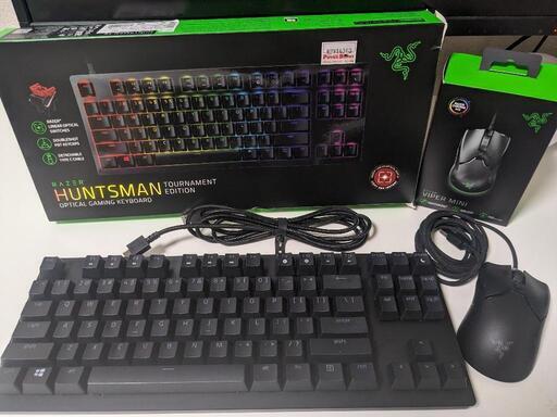 Razer　キーボードマウスセット（ブラック）