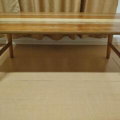 木目ローテーブル