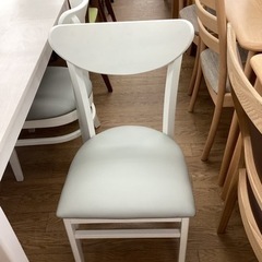 KB-4【新入荷　アウトレット】ロンド　ベンチダイニング4点セット　白系