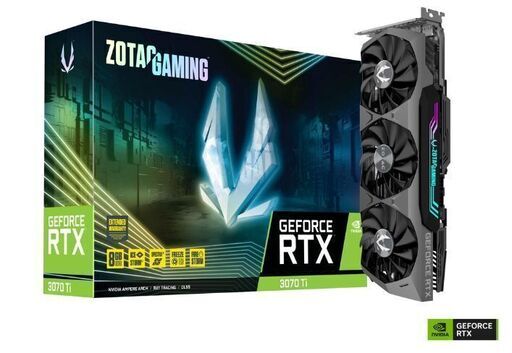 PCパーツ ZOTAC GeForce RTX3070Ti8G