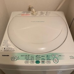 ※取引者決定済TOSHIBA 2011年式　洗濯機