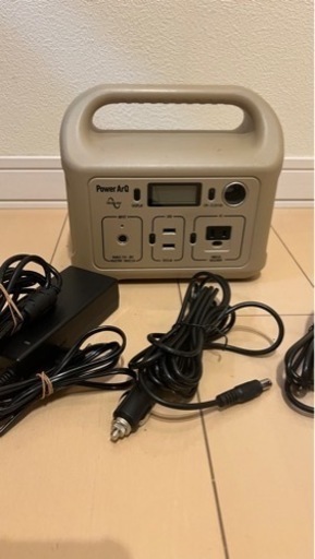 取引決定！ポータブル電源　PowerArQmini 346wh 災害用　キャンプ　避難用品