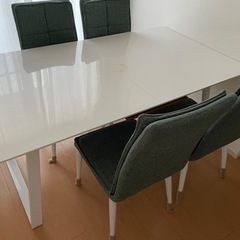 引き渡し決まりました。ダイニングテーブルセット テーブル イス セット