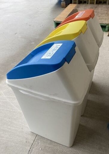 アロン化成 ダストBOX ゴミ箱 3箱 仕分け 缶ビン 燃えるゴミ 50L