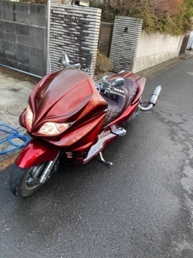 ホンダ フォルツァZ MF08 ロンホイカスタム！実働走行可！難あり