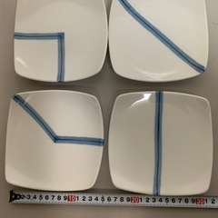 白山陶器　和皿　4枚セット