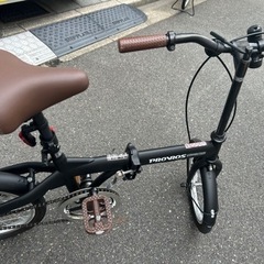 折りたたみ自転車 自転車 折り畳み自転車軽量16インチ ミニベロ...