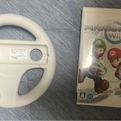 Wiiソフト　マリオカートWii ハンドルセット