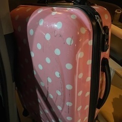 無料　キャリーケース　スーツケース　ピンク