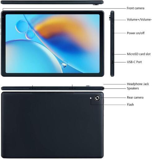 タブレットPC オクタコアCPU　メモリ6GB　10インチ　1280*800 Android13