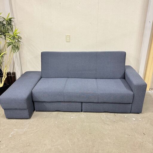 W 15883  NITORI 2人掛けソファ　ソファベッド   ◆大阪市内・東大阪市他 5,000円以上ご購入で無料配達いたします！◆ ※京都・高槻・枚方方面◆神戸・西宮・尼崎方面◆奈良方面、大阪南部方面　それぞれ条件付き無料配送あり！
