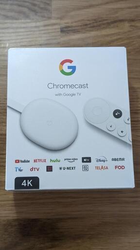 【新品未開封】Chromecast 4K