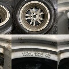 【BS BLIZZAK VRX 195/65R15】スタッドレス【トヨタ 50プリウス 純正ホイール 15インチ 4本 6.5J5HPCD100+40】20年製 　(VTY702)