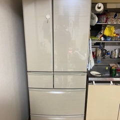 シャープ6ドア冷蔵庫455L