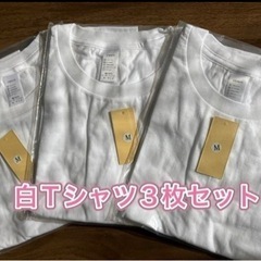 白 Tシャツ 無地 半袖 スポーツ ランニング カジュアル 3枚