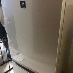 [受け渡し予定者決定]SHARP 冷凍冷蔵庫 SJ-PD14W-S