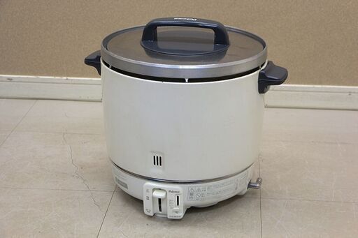 ガス炊飯器 LPガス 業務用 2.2升 4リットル パロマ PR-403S 中古品 2011年製 厨房 (J1344txY)