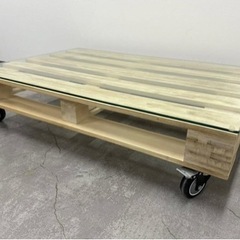 INT241 美品 パレット 型 テーブル ローテーブル 座卓 