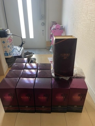 響21年4本と響17年10本引き取り場所千葉県船橋