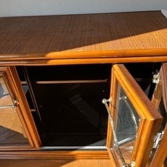 サイドボード　ラタン　籐