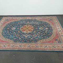 トルコ製絨毯　ブルー系　240ｃｍ×340ｃｍ